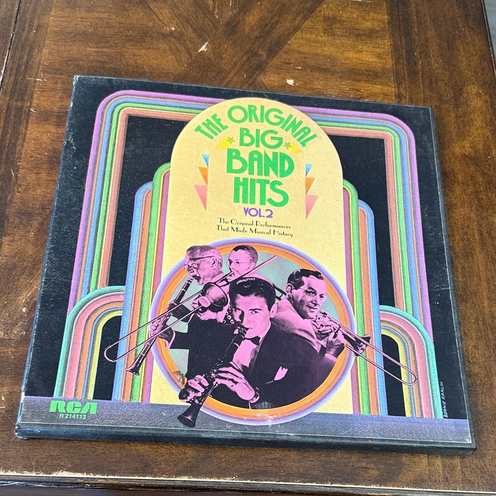 RCA The Original Big Band Hits Vol. 2 Vinyl Record lp in good used condition